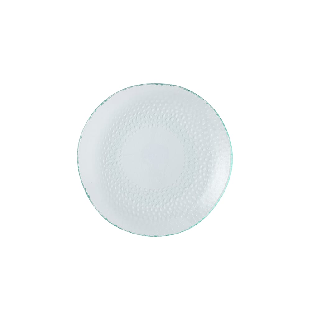 Churchill 11 5/8" Round Isla Glass Plate - Glass, Clear Organic Glass (GLCLOP291)