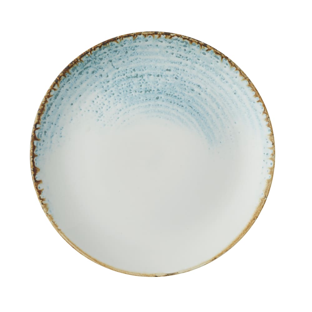 Churchill 8 11/16" Round Studio Prints® Coupe Plate - Ceramic, Aquamarine (HAAMEVP81)