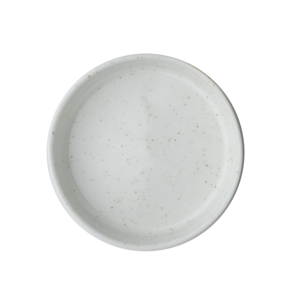 Churchill 4 3/4" Round Plate - Ceramic, Barley White (NSSWSSMD1)