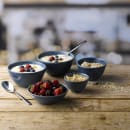 Churchill 37 7/10 oz Round Nourish Noodle Bowl - Ceramic, Oslo Blue (RBBLNDBL1) thumbnail 3