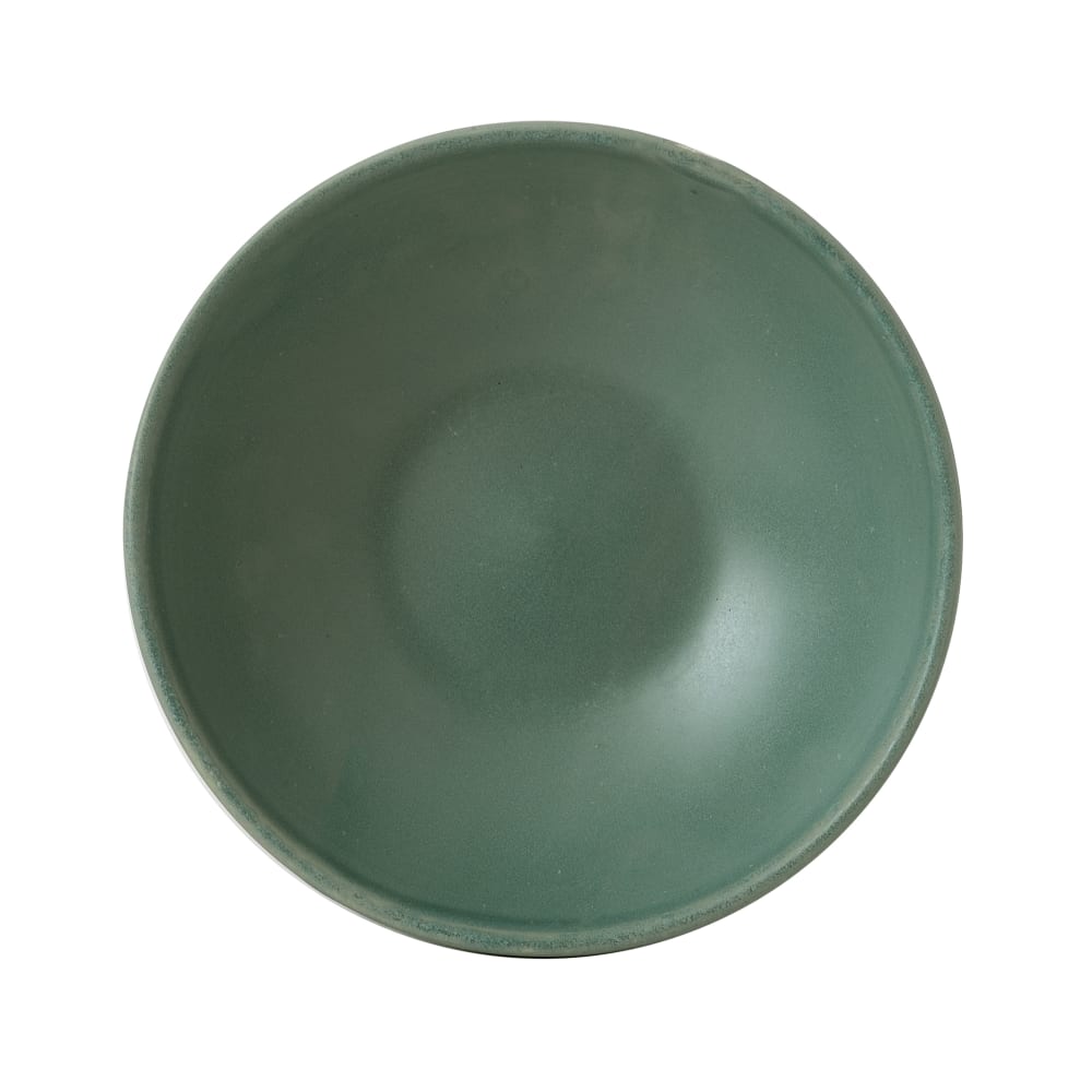 Churchill 9 oz Round Shallow Bowl - Ceramic, Andorra Green (RBGNBSB91)