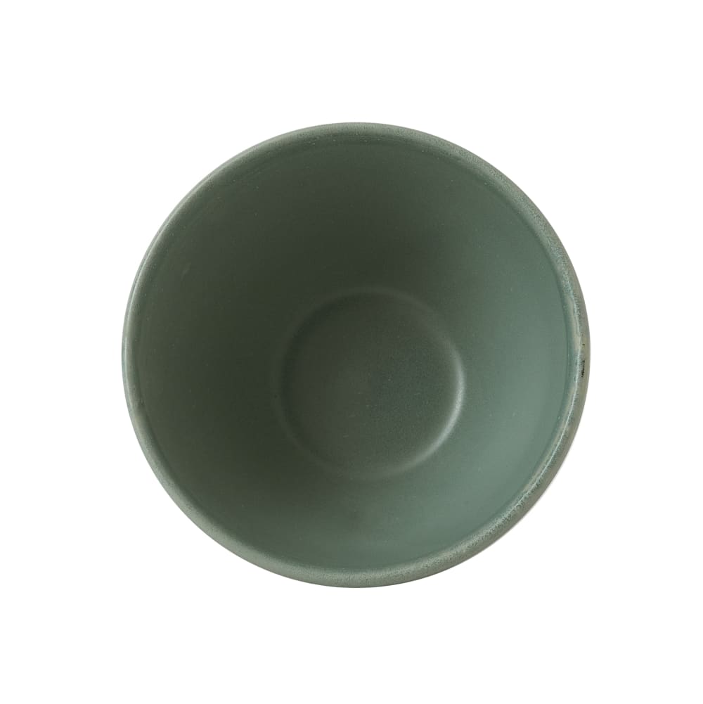 Churchill 8 oz Round Deep Bowl - Ceramic, Andorra Green (RBGNBSDB1)