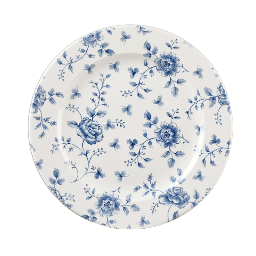 Churchill 8" Round Vintage Prints Profile Plate - Ceramic, Prague Rose Chintz (RCPVP81)