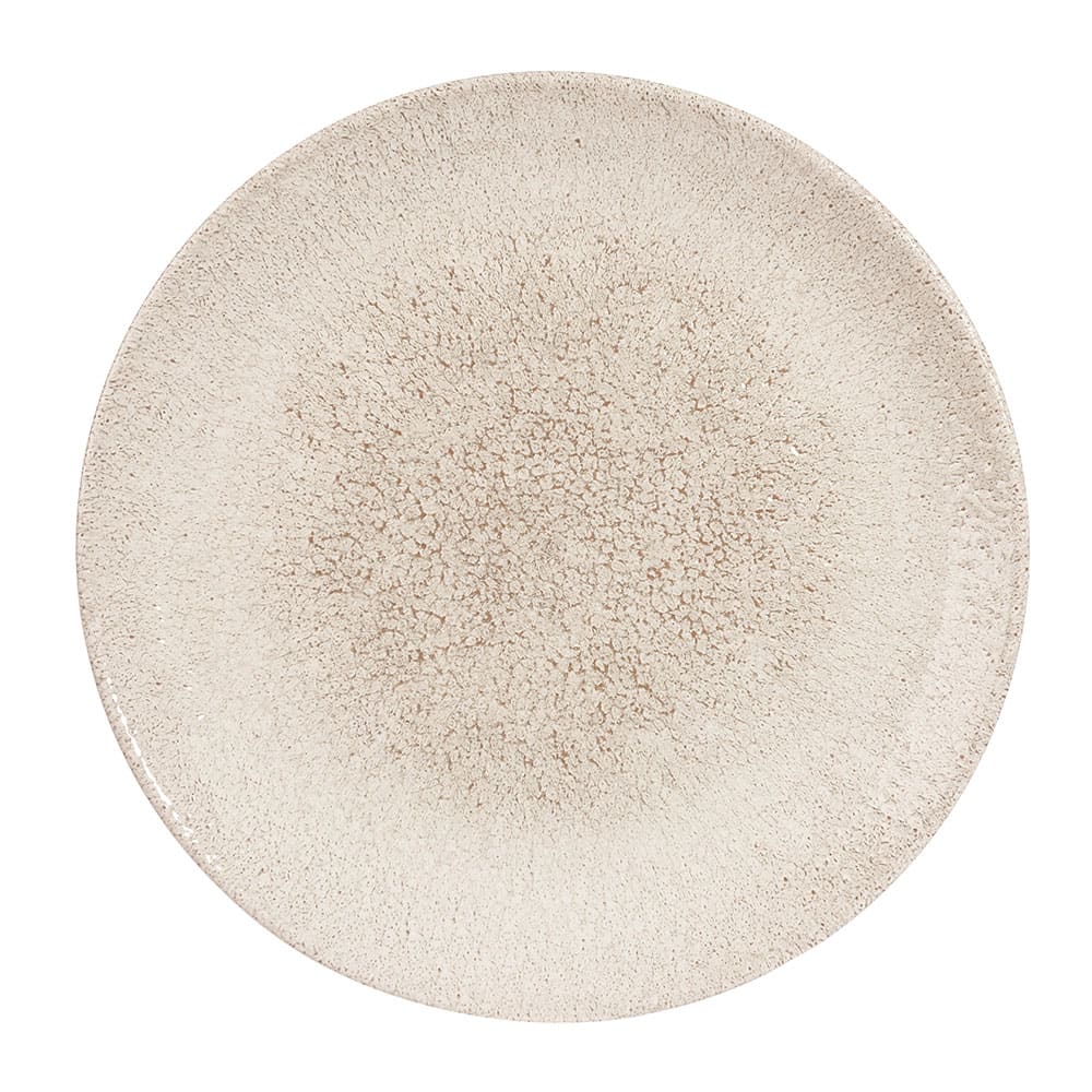 Churchill 10 1/4" Round Raku Plate - Ceramic, Agate Grey (RKAGEV101)