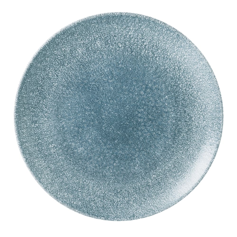 Churchill 8 2/3" Round Studio Prints® Plate - Ceramic, Topaz Blue (RKTBEVP81)
