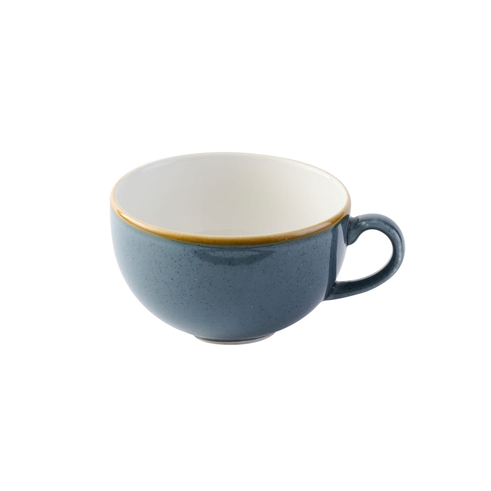 Churchill 12 oz Stonecast® Cappuccino Cup - Ceramic, Blueberry (SBBSCB281)