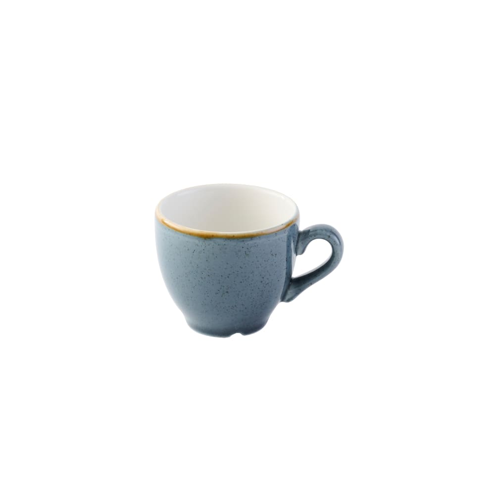 Churchill 3 1/2 oz Stonecast® Espresso Cup - Ceramic, Blueberry (SBBSCEB91)