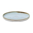 Churchill 8 11/16" Round Stonecast® Walled Plate - Ceramic, Duck Egg Blue (SDESWP211) thumbnail 2
