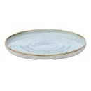 Churchill 10 2/8" Round Stonecast® Walled Plate - Ceramic, Duck Egg Blue (SDESWP261) thumbnail 2