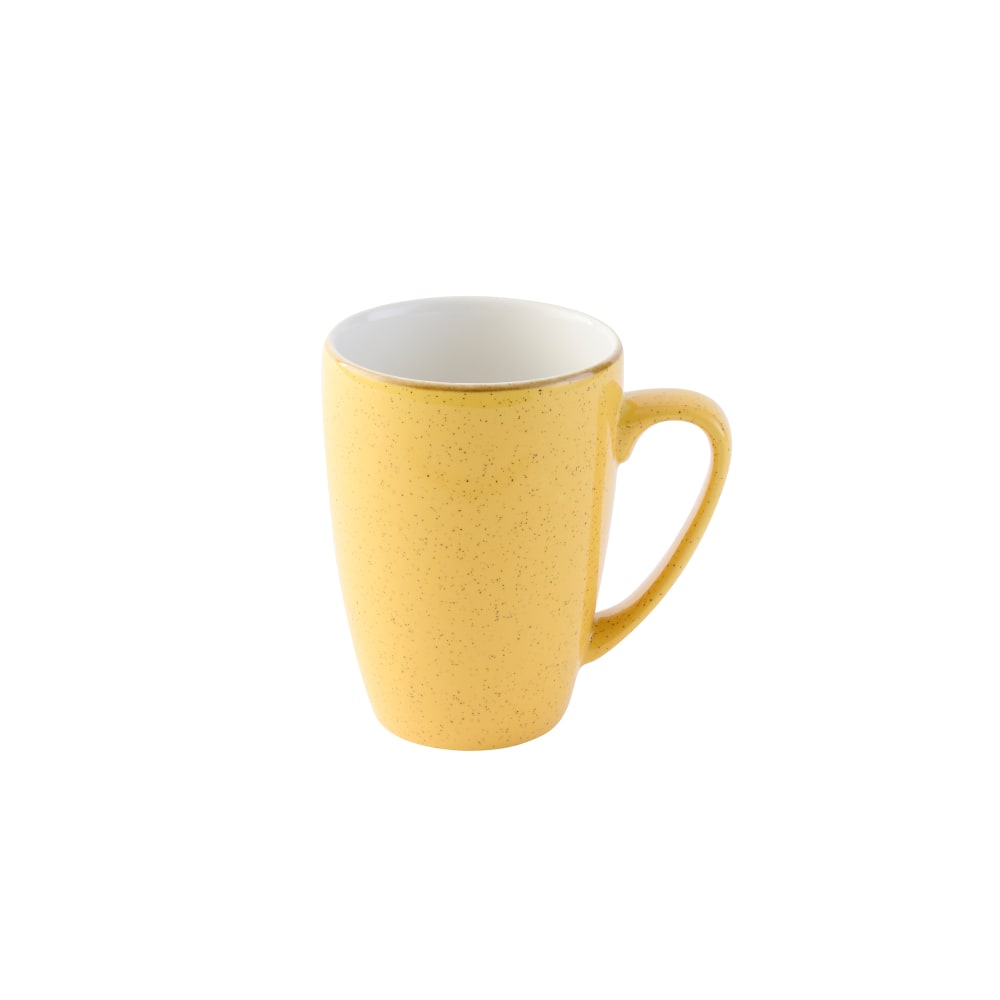 Churchill 12 oz Stonecast® Mug - Ceramic, Mustard Seed Yellow (SMSSVM121)