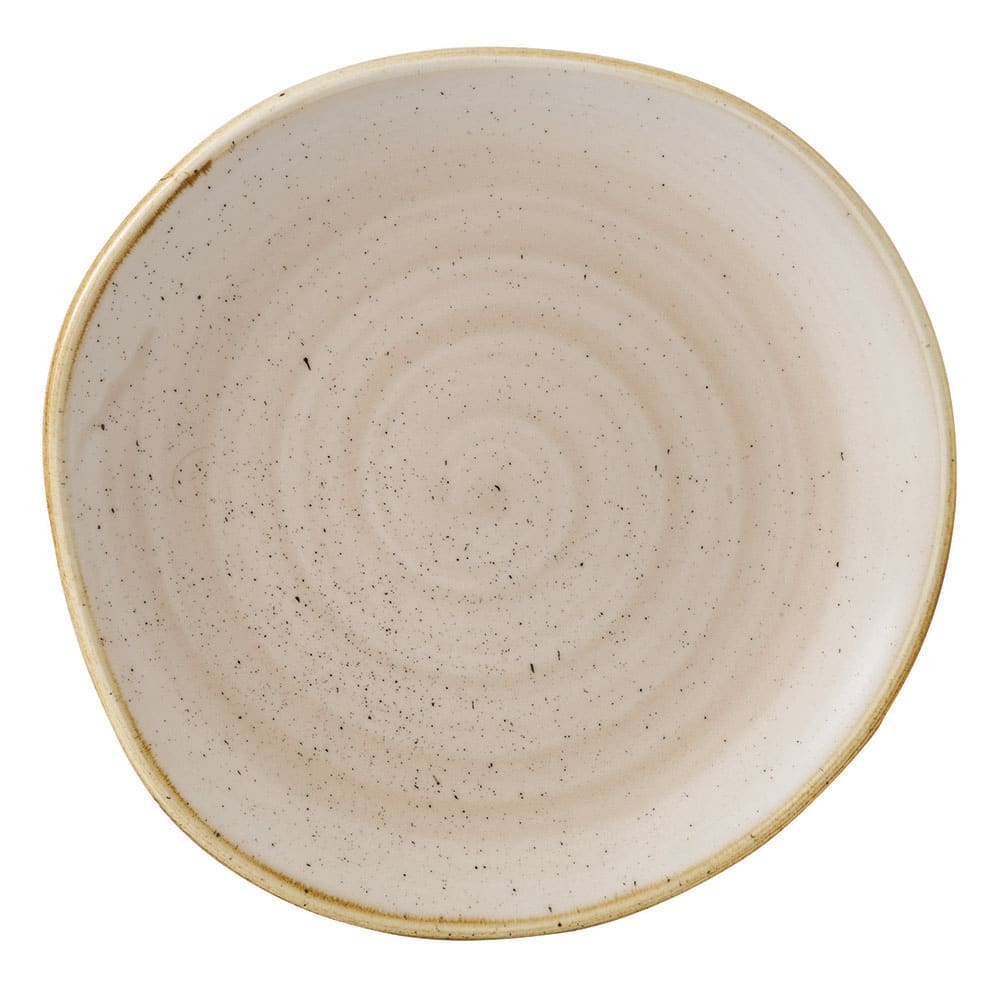 Churchill 7 1/4" Round Stonecast Plate - Ceramic, Nutmeg Cream (SNMSOG71)