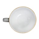 Churchill 8 oz Stonecast Cappuccino Cup - Ceramic, Peppercorn Gray (SPGSCB201) thumbnail 4