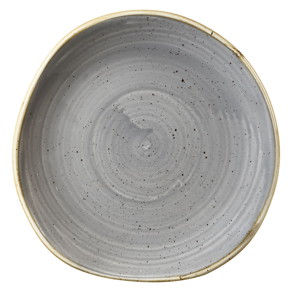 Churchill 7 1/4" Round Stonecast Plate - Ceramic, Peppercorn Gray (SPGSOG71)