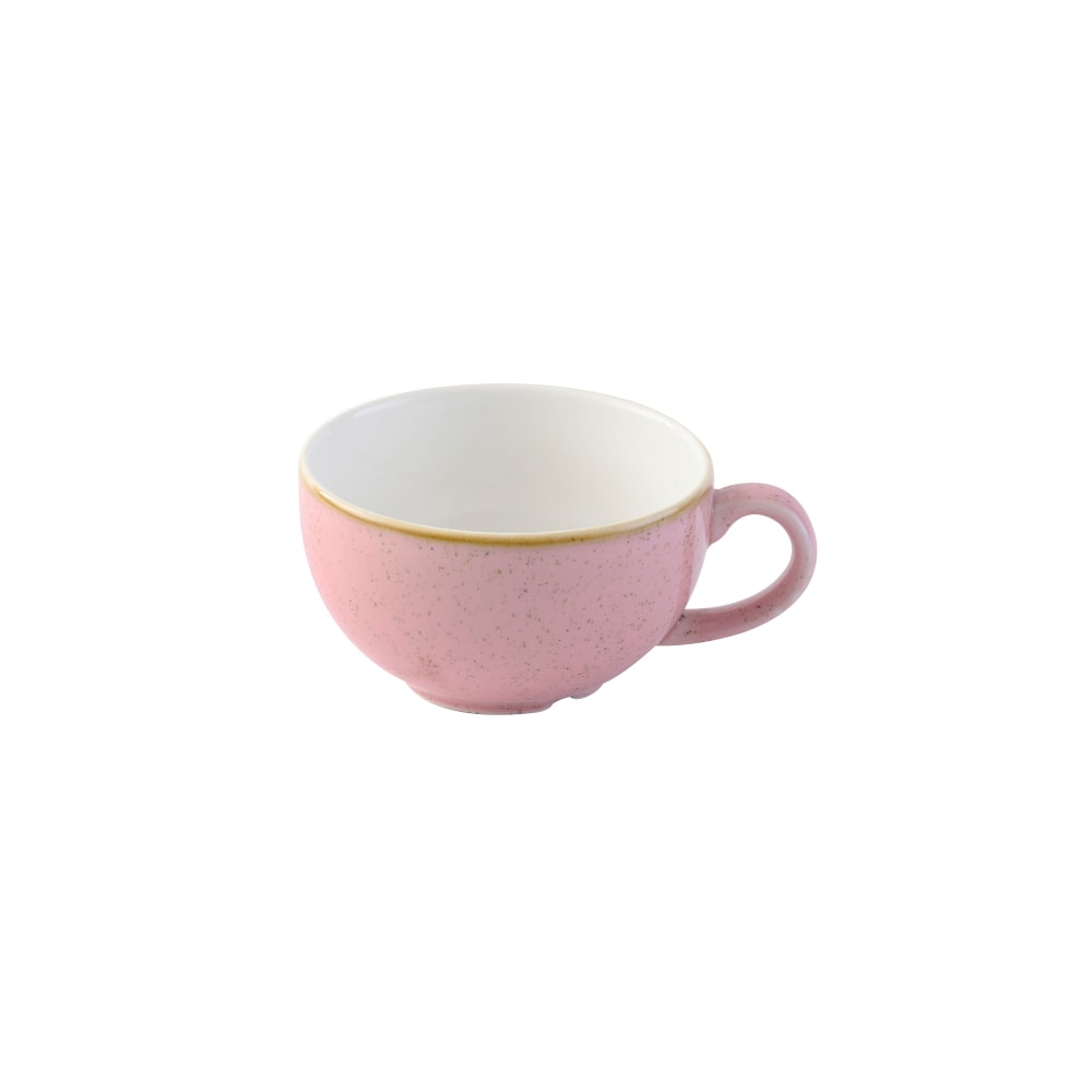 Churchill 12 oz Stonecast® Cappuccino Cup - Ceramic, Petal Pink (SPPSCB281)