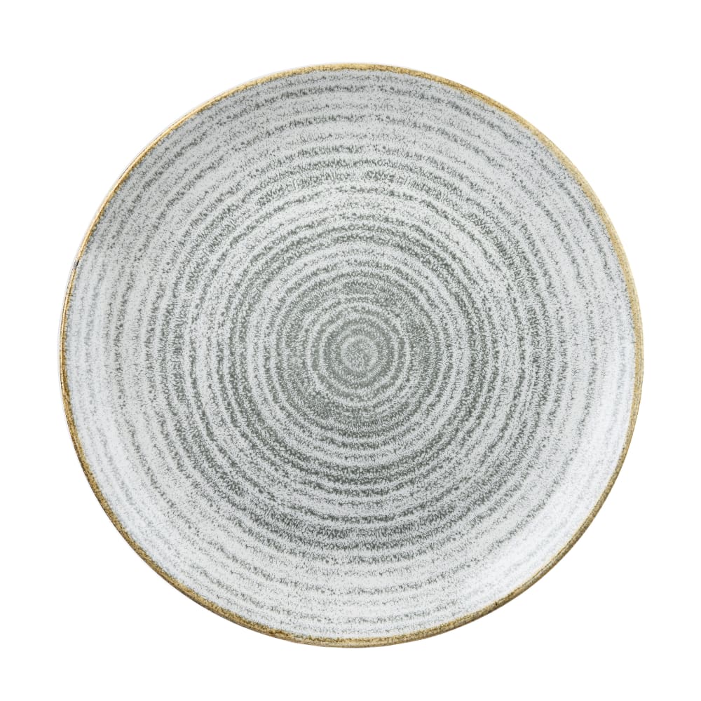Churchill 10 1/4" Round Studio Prints® Coupe Plate - Ceramic, Stone Gray (SPSGEV101)
