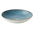 Churchill 40 oz Round Stonecast® Coupe Bowl - Ceramic, Raw Blue (SRBEEVB91) thumbnail 2