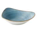 Churchill 21 oz Round Stonecast® Bowl - Ceramic, Raw Blue (SRBETRB91) thumbnail 2