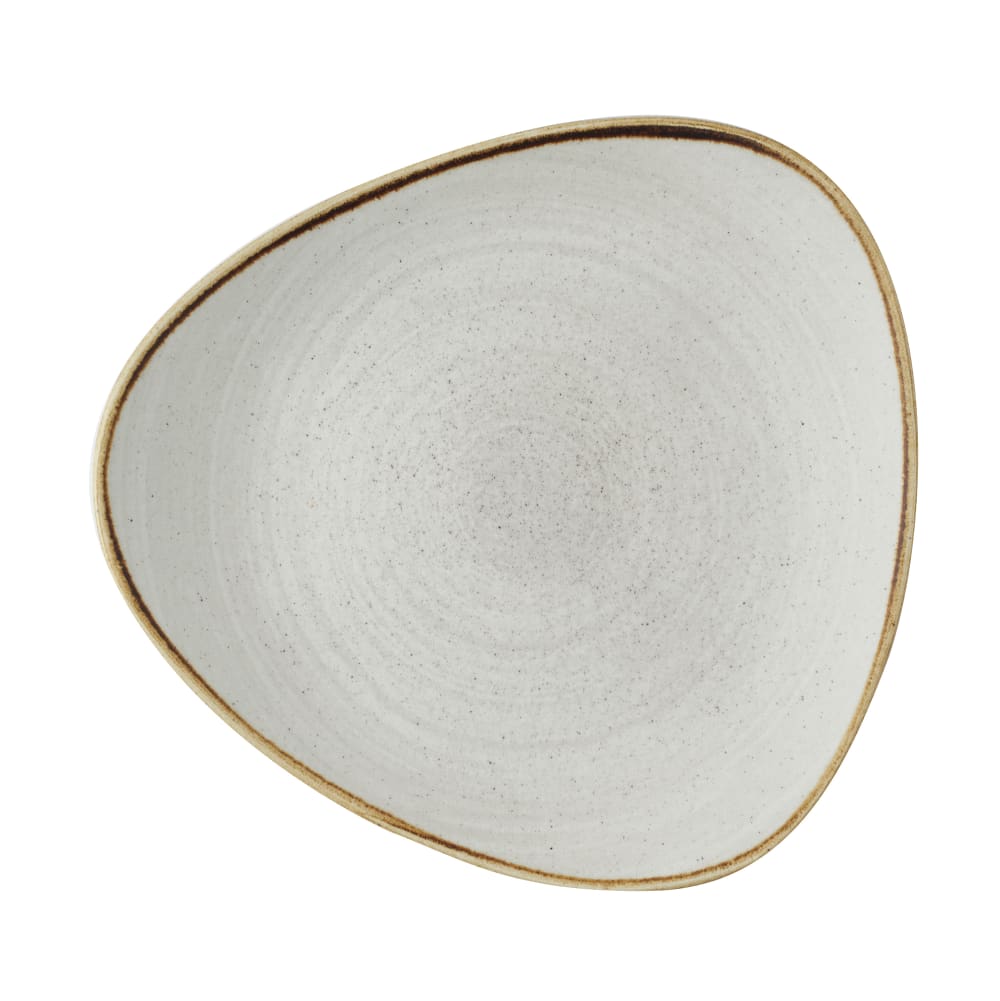 Churchill 10" Round Stonecast® Plate - Ceramic, Raw Gray (SRGYTR101)