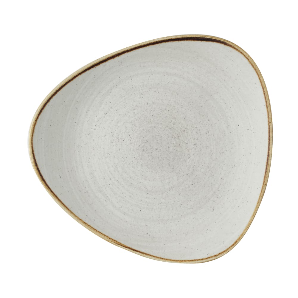 Churchill 9" Round Stonecast® Plate - Ceramic, Raw Gray (SRGYTR91)