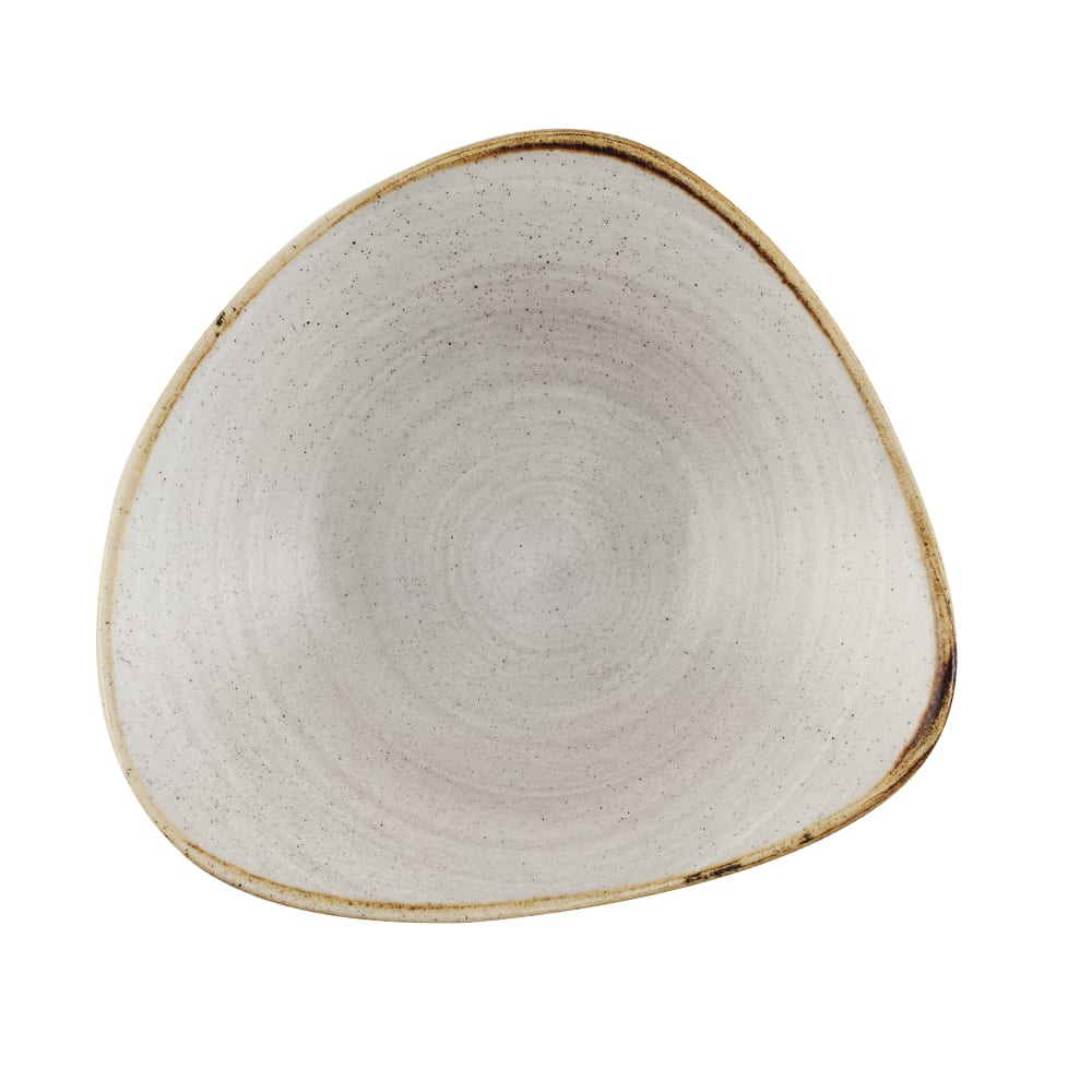 Churchill 13 oz Round Stonecast® Bowl - Ceramic, Raw Gray (SRGYTRB71)