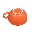 Churchill 8 oz Stonecast Cappuccino Cup - Ceramic, Spiced Orange (SSOSCB201) thumbnail 4