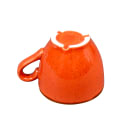 Churchill 3 1/2 oz Stonecast Espresso Cup - Ceramic, Spiced Orange (SSOSCEB91) thumbnail 4