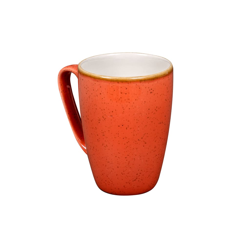 Churchill 12 oz Stonecast Mug - Ceramic, Spiced Orange (SSOSVM121)
