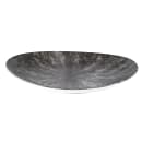 Churchill Oval Studio Prints® Plate - 12 1/2" x 10", Ceramic, Quartz Black (STQBOP121) thumbnail 2