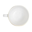 Churchill 8 oz Stonecast Cappuccino Cup - Ceramic, Barley White (SWHSCB201) thumbnail 5