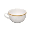 Churchill 17 1/2 oz Stonecast Cappuccino Cup - Ceramic, Barley White (SWHSCB441) thumbnail 2