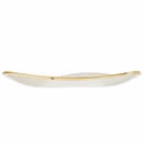 Churchill 7 3/4" Triangular Stonecast Plate - Ceramic, Barley White (SWHSTR71) thumbnail 2