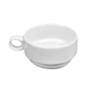 Churchill 10 oz Bamboo Cup - Ceramic, White (WHBALC281) thumbnail 2