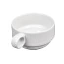 Churchill 10 oz Bamboo Cup - Ceramic, White (WHBALC281) thumbnail 3