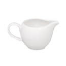 Churchill 8 oz Bamboo Creamer - Glazed Ceramic, White (WHBALJ81) thumbnail 2