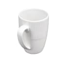 Churchill 12 oz Bamboo Mug - Ceramic, White (WHBALM121) thumbnail 3