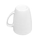 Churchill 12 oz Bamboo Mug - Ceramic, White (WHBALM121) thumbnail 4