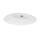 Churchill Oval Bamboo Plate - 11 1/2" x 9", Ceramic, White (WHBALO121) thumbnail 4