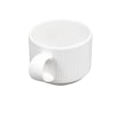 Churchill 8 oz Bamboo Cup - Ceramic, White (WHBALSC81) thumbnail 3