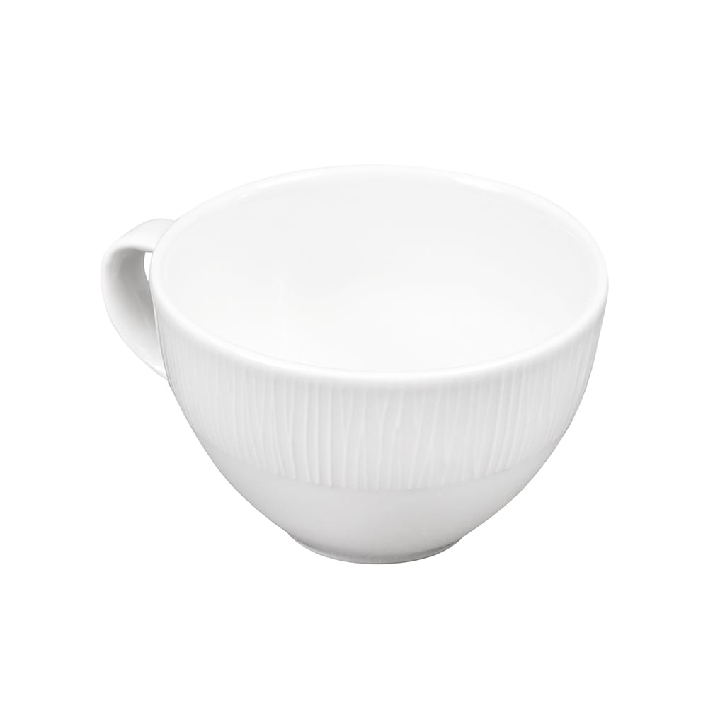 Churchill 12 oz Bamboo Coffee Cup - Ceramic, White (WHBALT121)