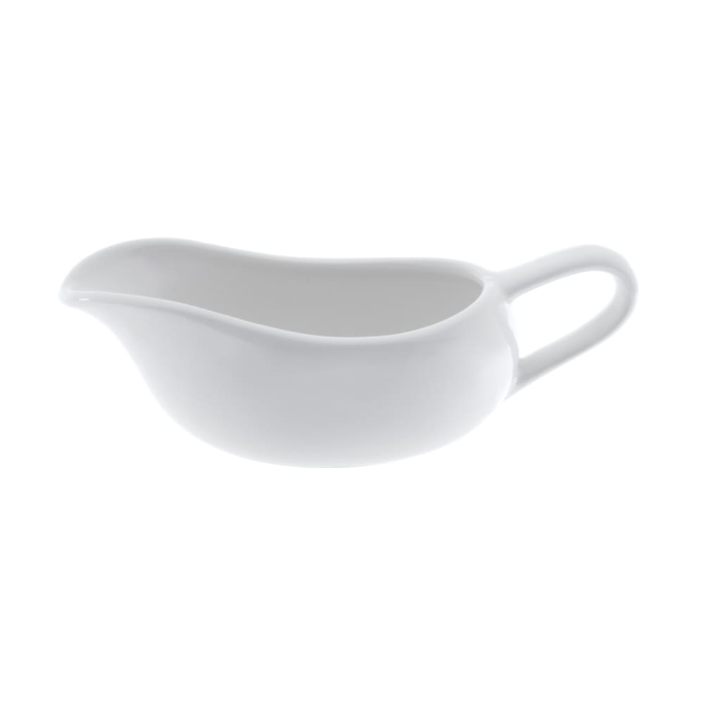 Churchill 5 oz Sauce Boat - Ceramic, White (WHBSSB1)