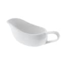 Churchill 5 oz Sauce Boat - Ceramic, White (WHBSSB1) thumbnail 3