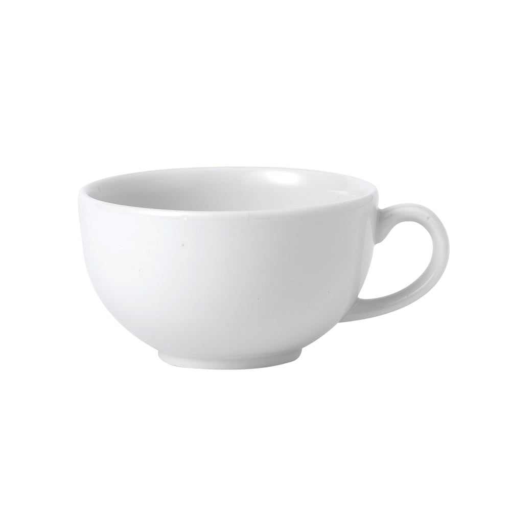 Churchill 12 oz Cappuccino Cup - Ceramic, White (WHCB281)
