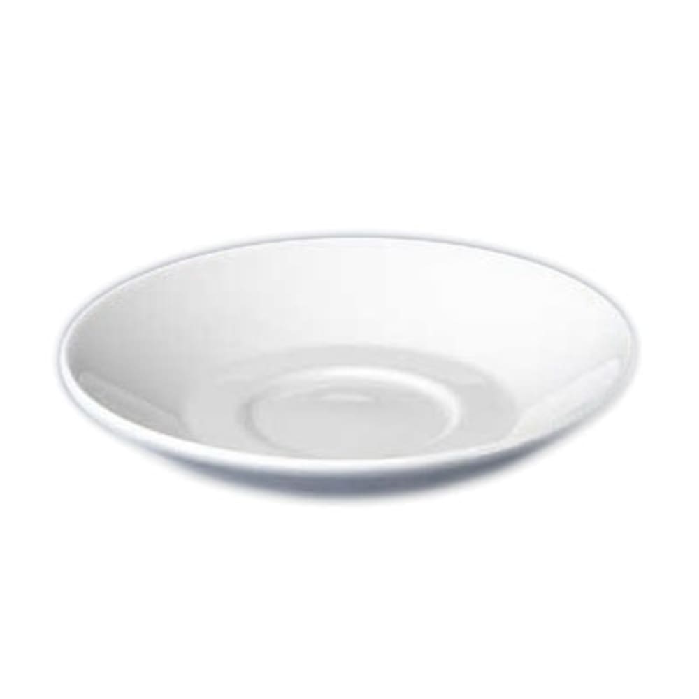 Churchill 5 1/2" Round Cafe Saucer - Ceramic, White (WHCLSS1)