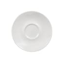 Churchill 6" Round Beverage Cappuccino Saucer - Ceramic, White (WHCSS1) thumbnail 2