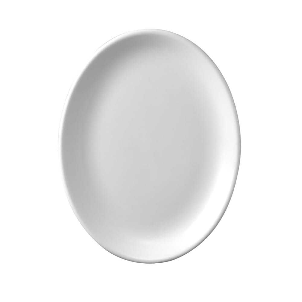 Churchill 9" Oval Churchill Super Vit Platter - Ceramic, White (WHD91)