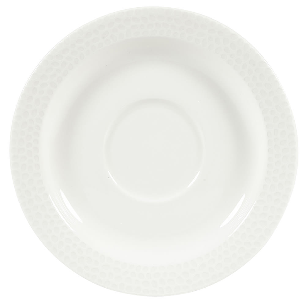 Churchill 5 7/8" Round Saucer - China, White (WHISISM1)