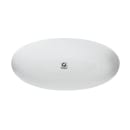 Churchill Oval Chef's Plate - 13 3/4" x 6 3/4", Ceramic, White (WHOV351) thumbnail 3