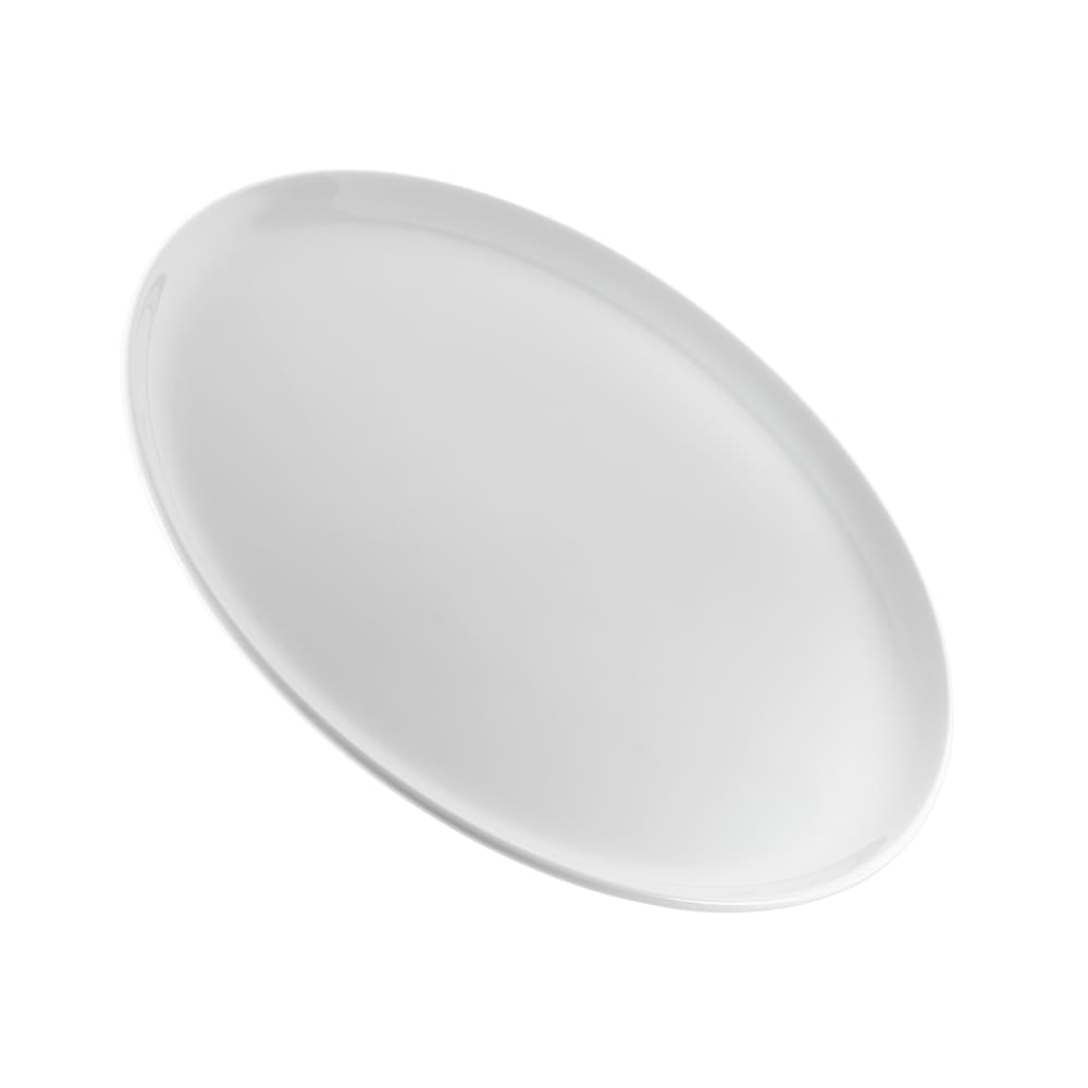 Churchill 13 1/2" Round Nova Plate - Ceramic, White (WHPPP1)