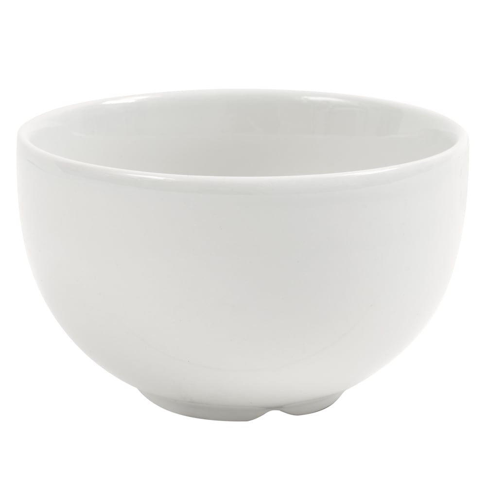 Churchill 10 oz Round Snack Attack Soup Bowl - Ceramic, White (WHSSB1)