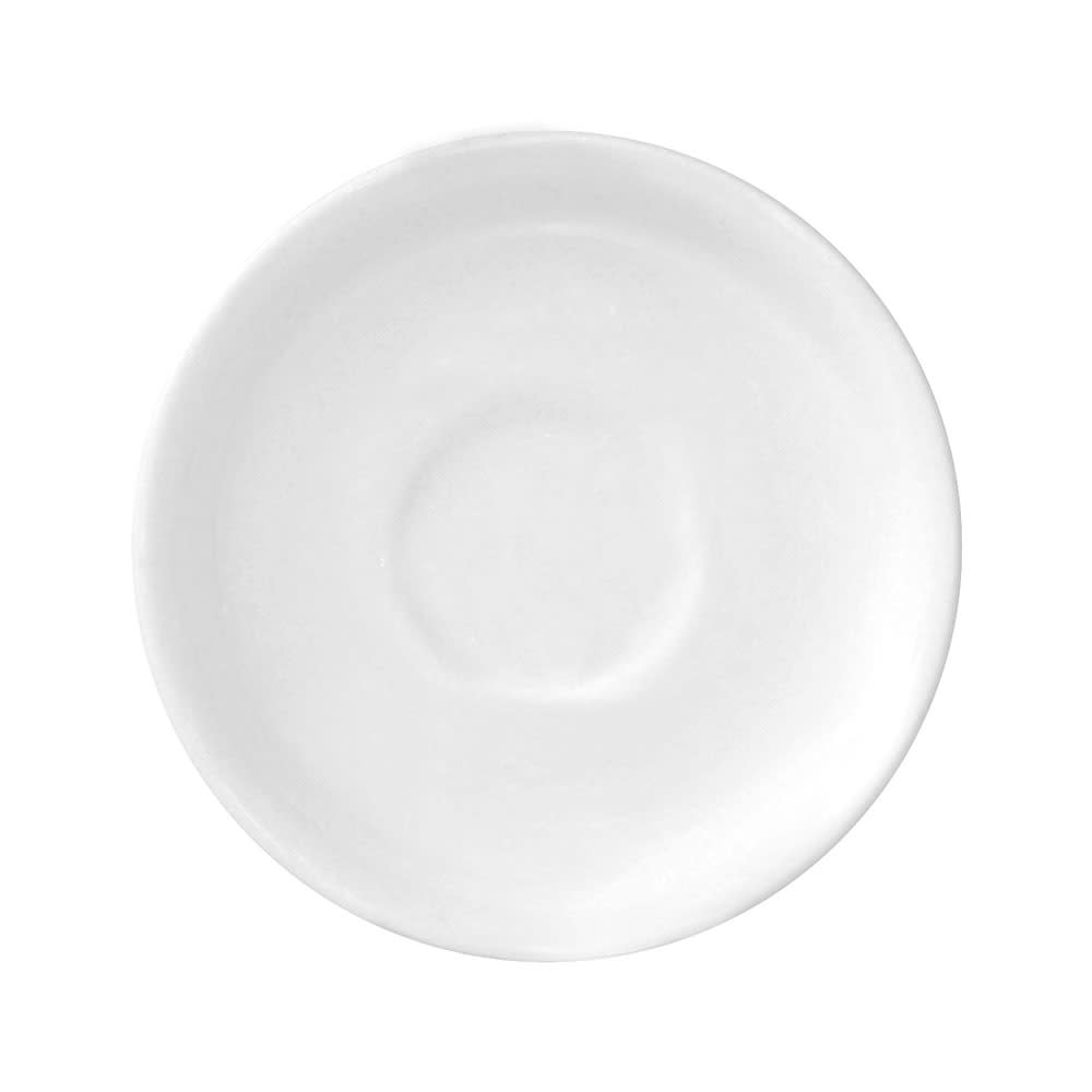 Churchill 5 1/2" Round Nova Tea Saucer - Ceramic, White (WHTS1)